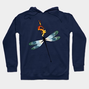 Fire Breathing Dragonfly Hoodie